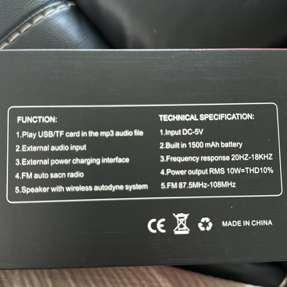 Music Car Audio Speaker 10W Input - Picture 8 of 8